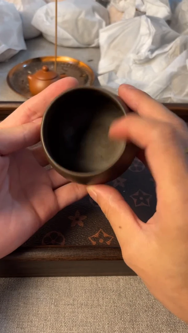 茶杯紫砂-天道酬勤主人杯