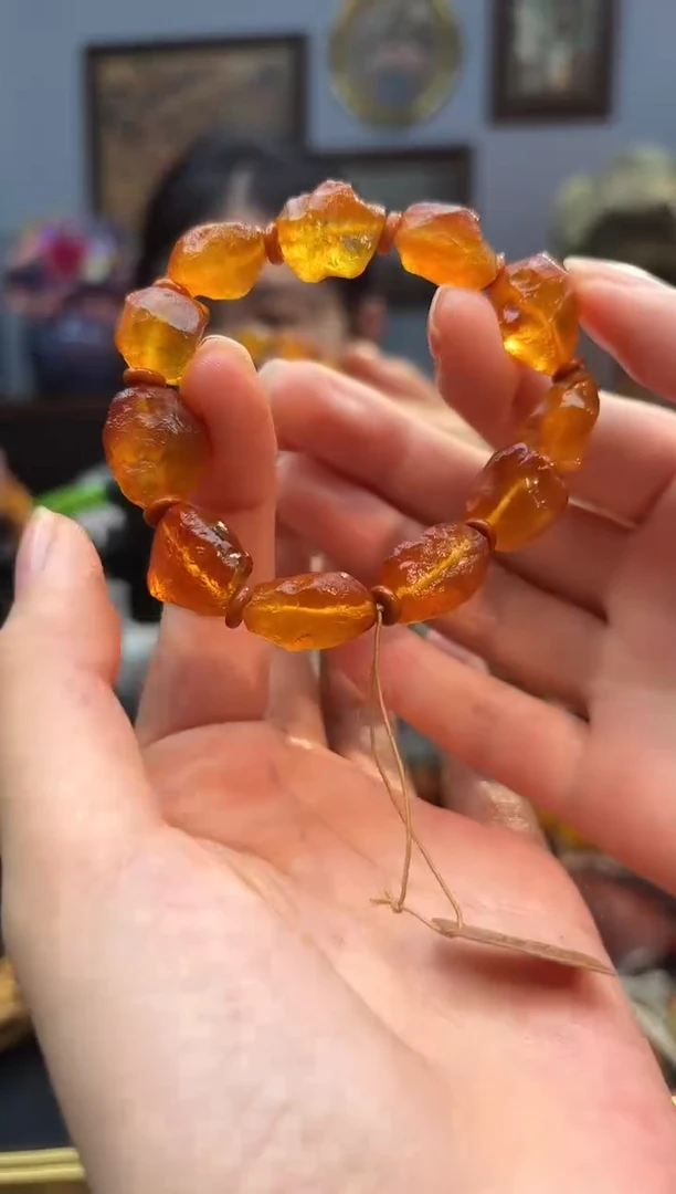 手串琥珀未镶嵌手串