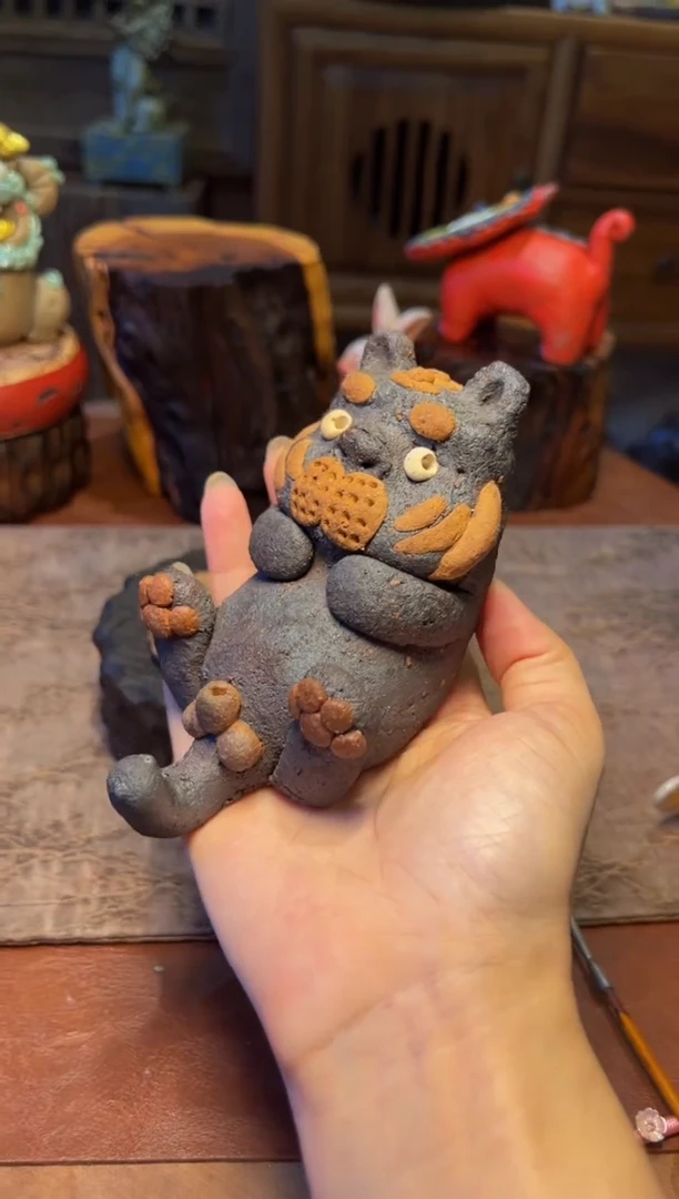 瓷片设计师手工手作款