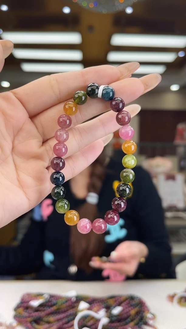 【闪购商品】碧玺/未镶嵌8mm+碧玺单圈多样性发货23