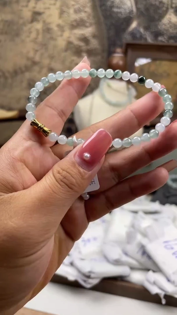 未镶嵌手链翡翠手串