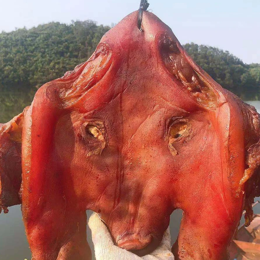 【现场称重】五峰高山无骨腊猪脸