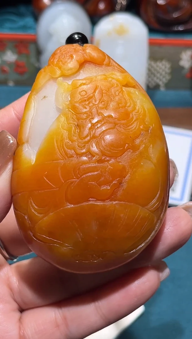 未镶嵌和田玉挂件一**凉1