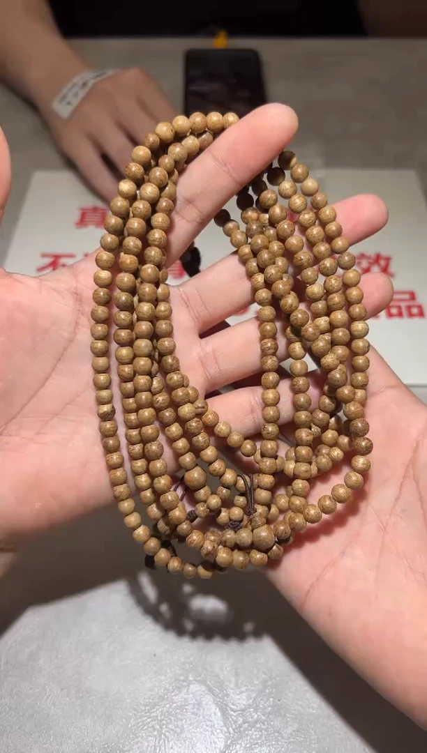 沉香手串菩萨棋土沉长串6mm/10克 多样性发其一