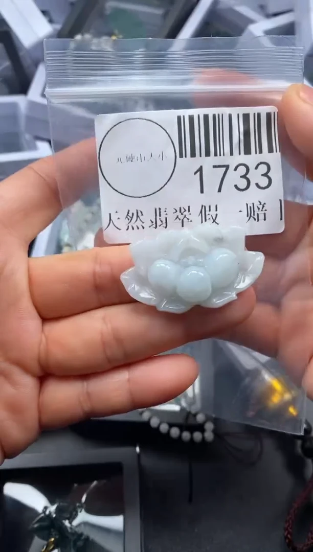 吊坠(不含链)未镶嵌翡翠1733