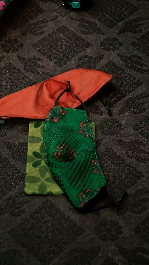 别具一阁布艺尺寸绿口罩