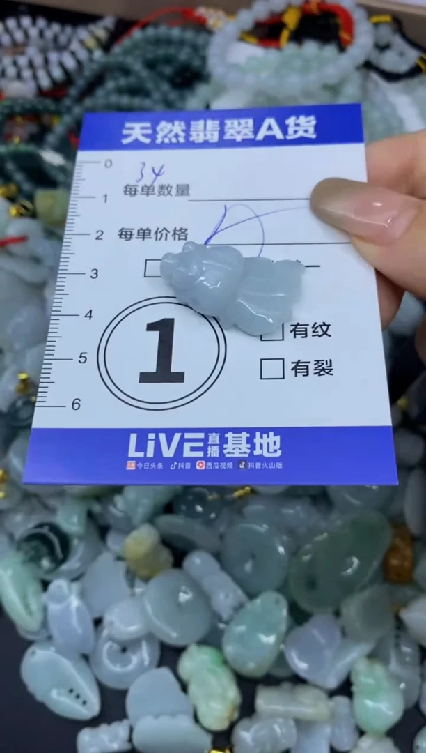 颈饰未镶嵌翡翠天然翡翠A货批量多样性发一件