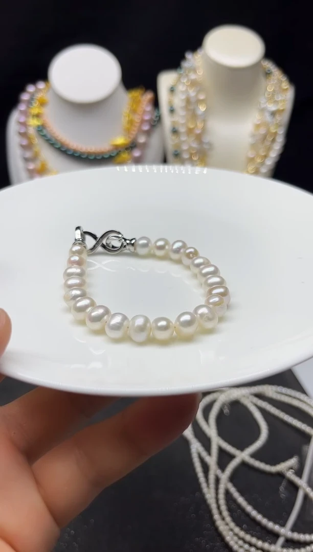 淡水珍珠手串未镶嵌多人