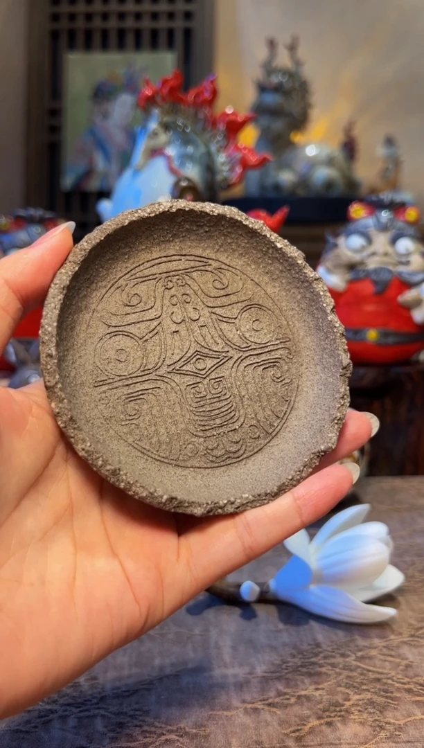 瓷片设计师手工手作款