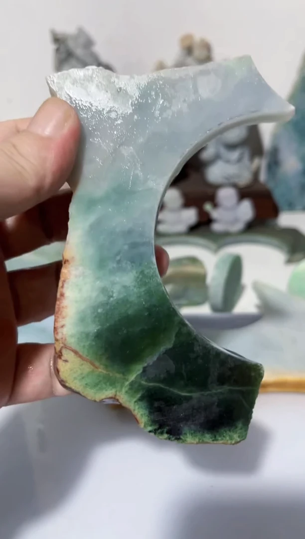 翡翠未镶嵌吊坠(不含链)793