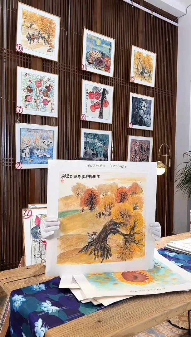 版画耿玉琨名章限量版画S