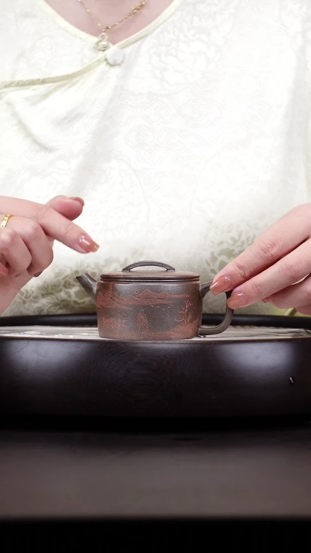 茶壶紫砂悦茗壶紫砂壶              27（黄金段柴烧）