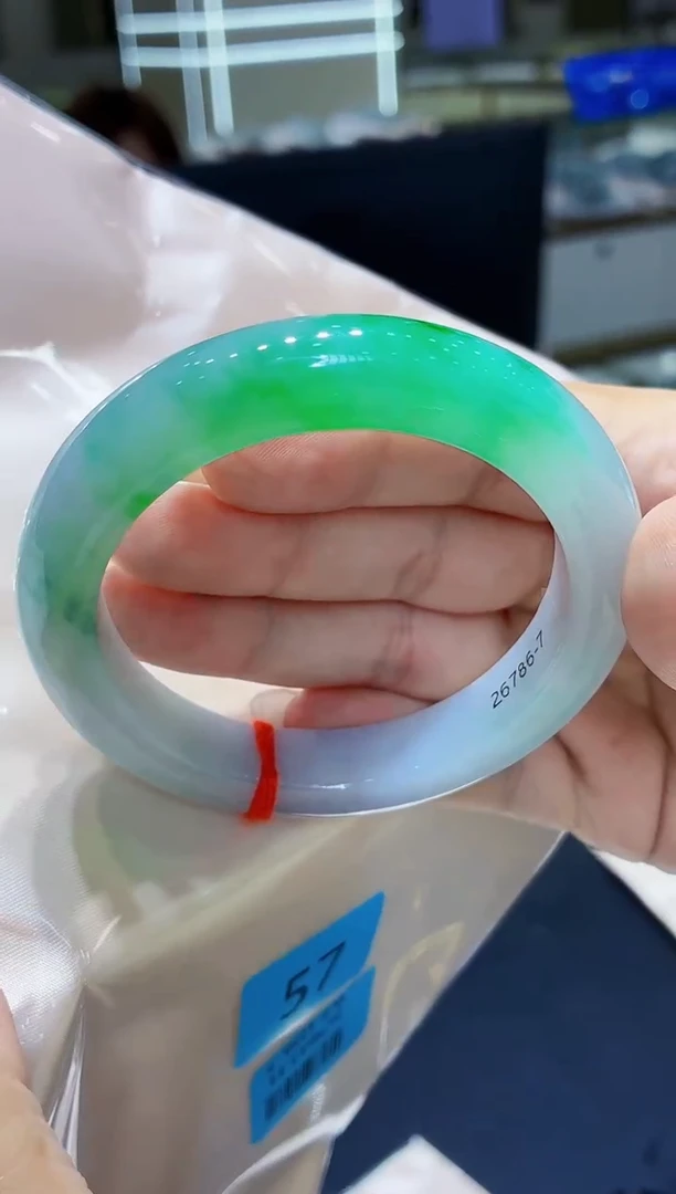 未镶嵌手镯翡翠翡翠手镯57-58