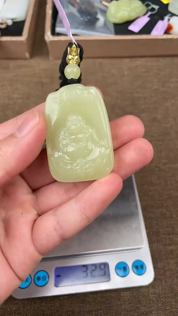 颈饰未镶嵌和田玉12.13XT多样性拍一发一59