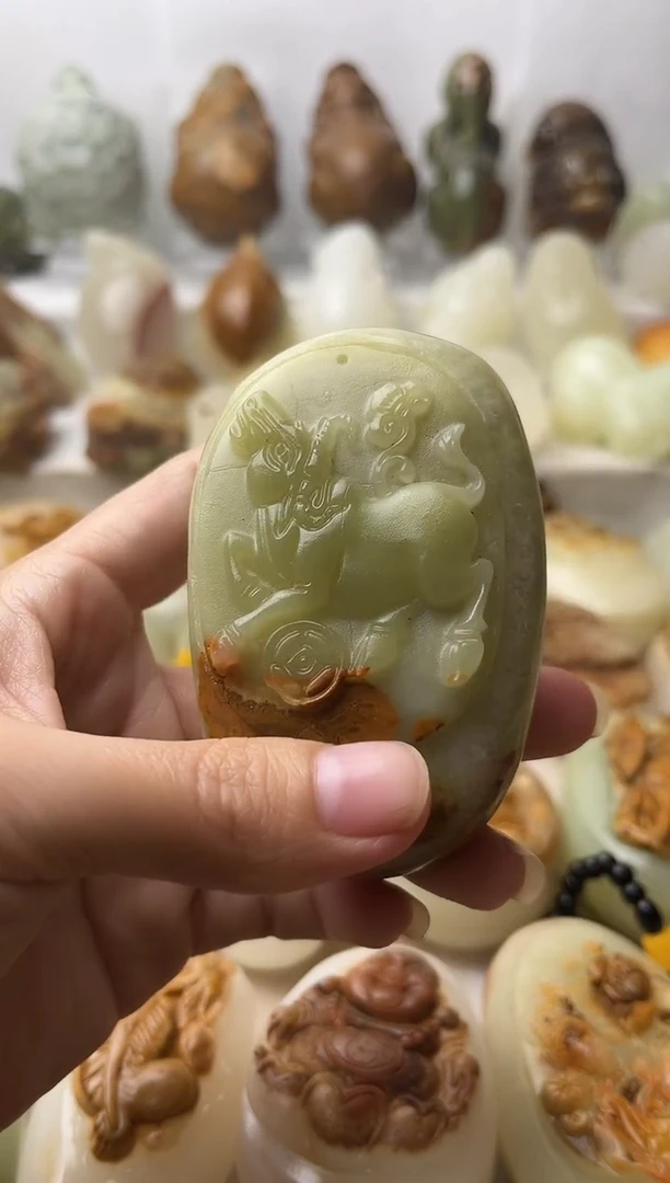 石材古青石棉纹正常不退换牛微瑕