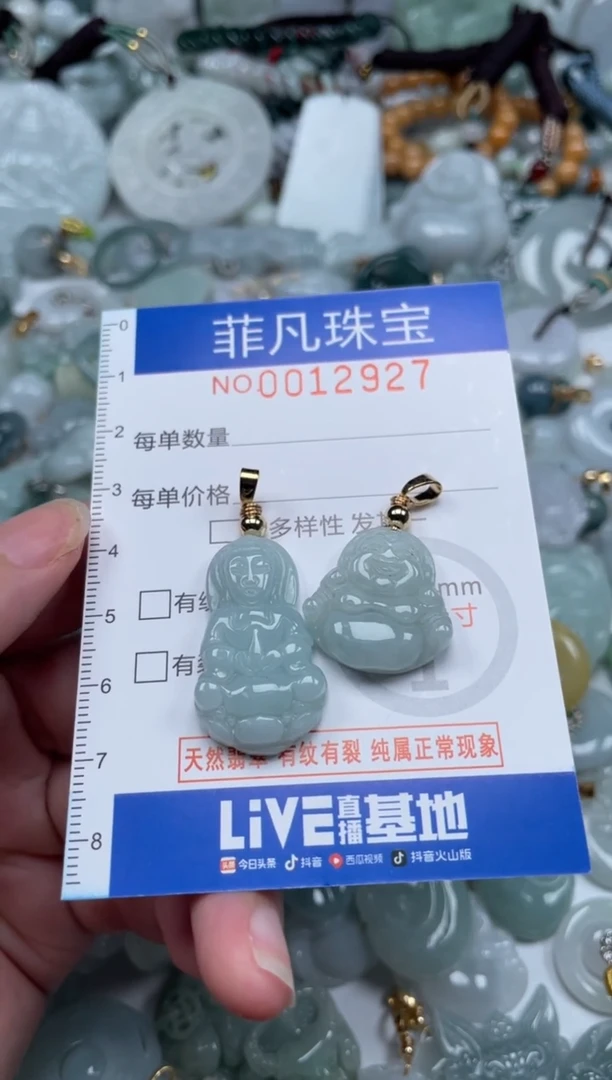 颈饰未镶嵌翡翠12927