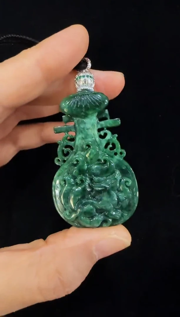 颈饰未镶嵌翡翠国风