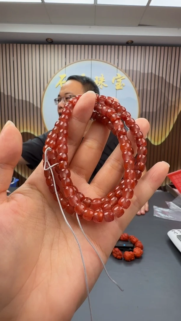 未镶嵌多圈南红玛瑙009ZB0915产品一个