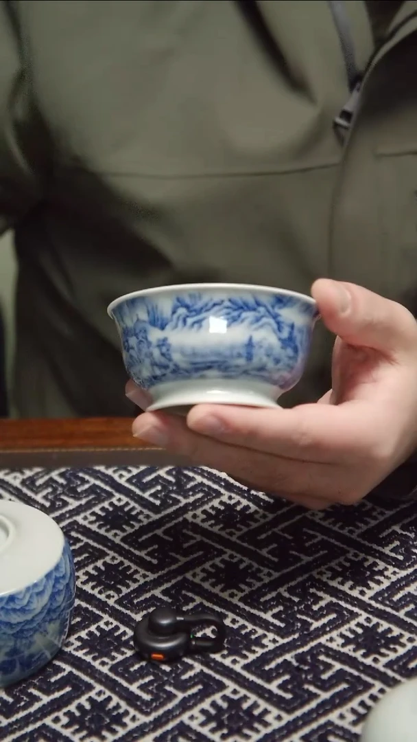 摆件瓷景德镇纯手工瓷器