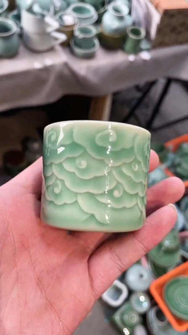 【闪购商品】纯手工 限时福利放漏 慧仙青瓷