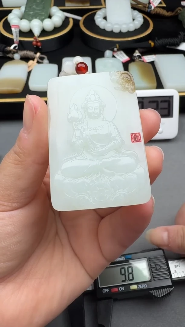 颈饰未镶嵌和田玉4