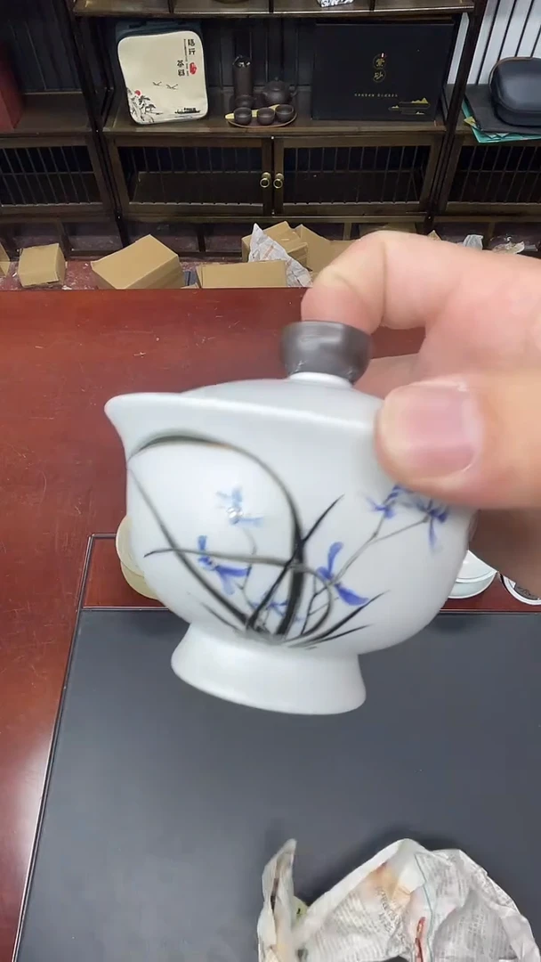 茶具临时链接瓷盖碗