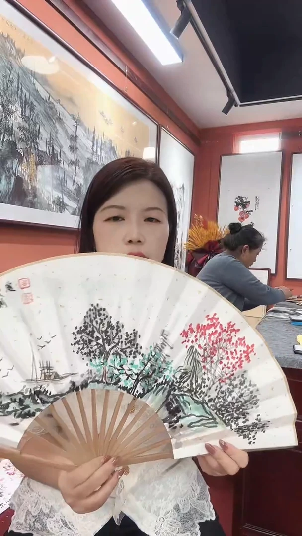 国画卢少波/国画/扇面