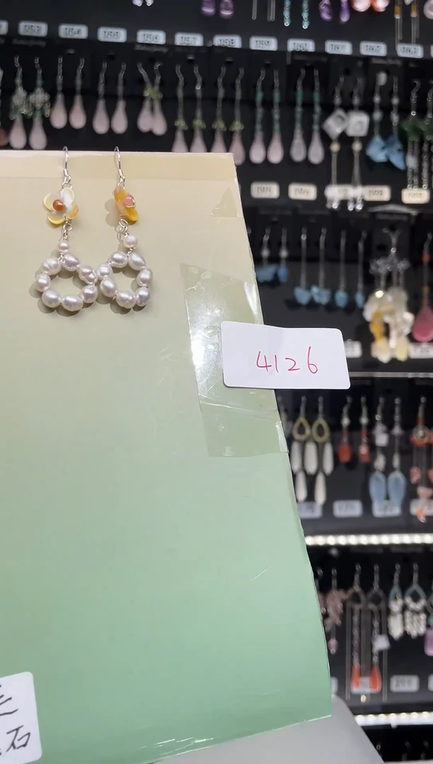 【闪购商品】紫晶耳饰银S925镶嵌喜欢拍