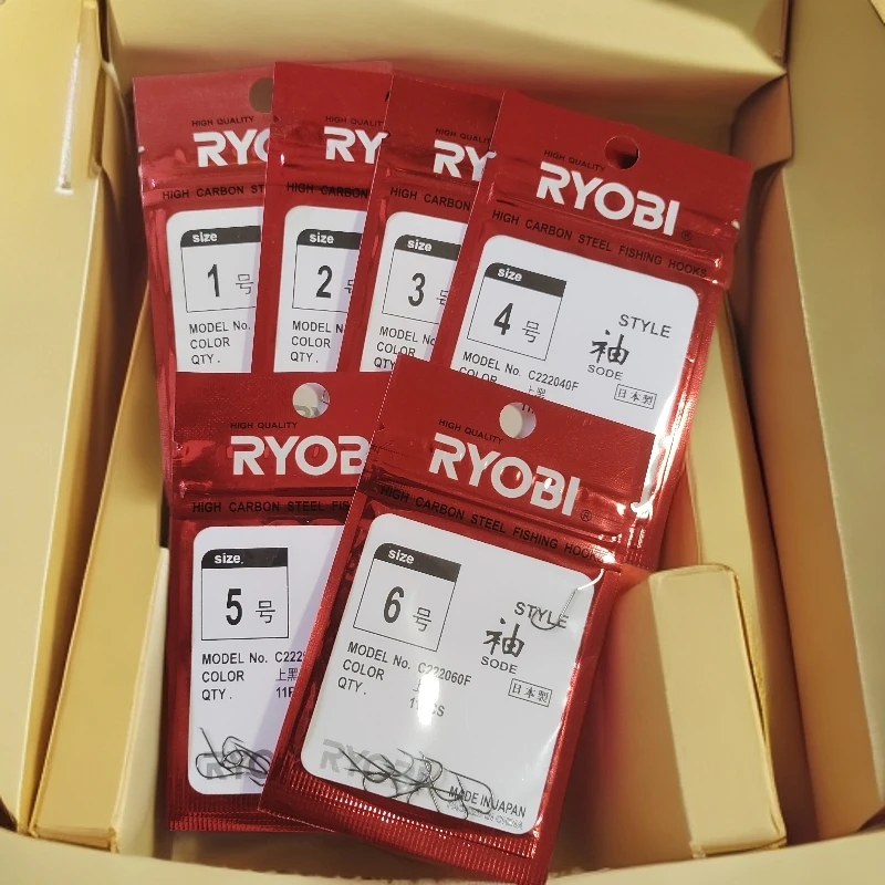 利优比袖钩细地袖有倒刺无倒刺适用于鲫鱼野钓休闲竞技