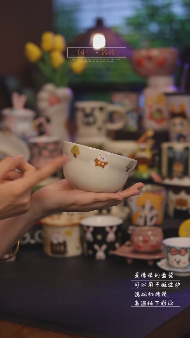景德镇可爱设计师款陶瓷