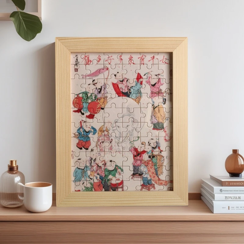 余宏达太平有象拼图礼盒一份XYCBP24640