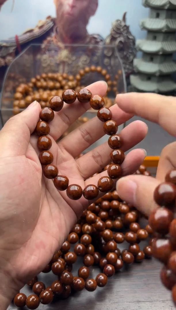 紫金鼠手串18号枣珠