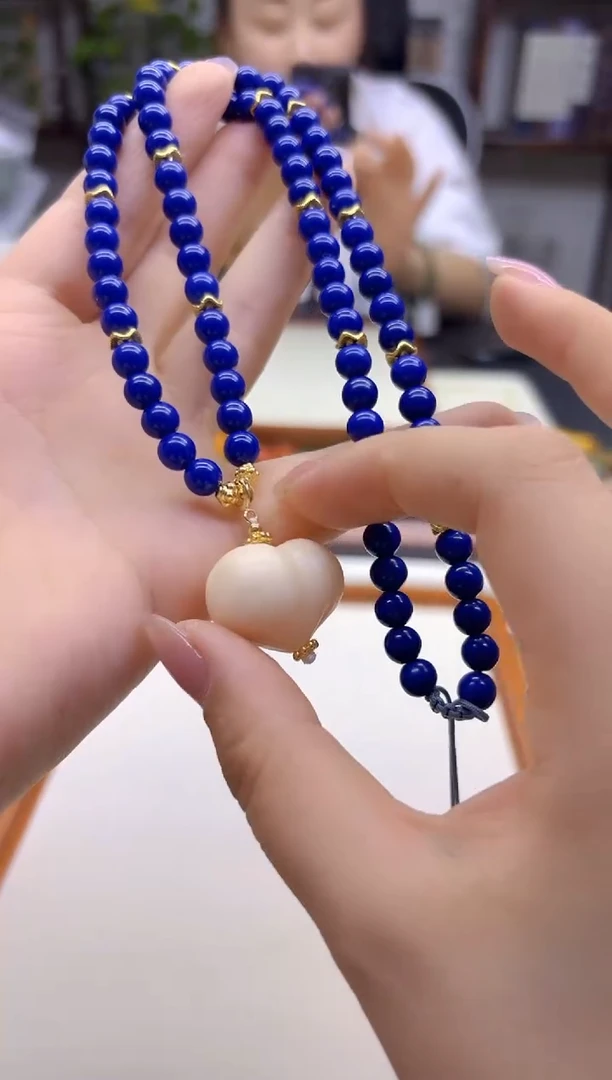 未镶嵌青金石颈饰DIY款X808