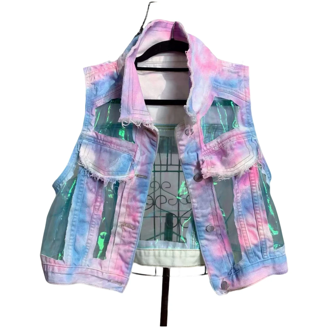 N神仙姐姐-2025新款限量空气马甲手绘原创男女同款时尚复古