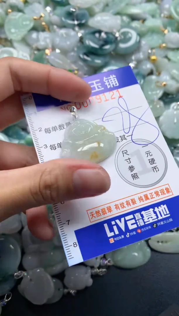 颈饰未镶嵌翡翠9121
