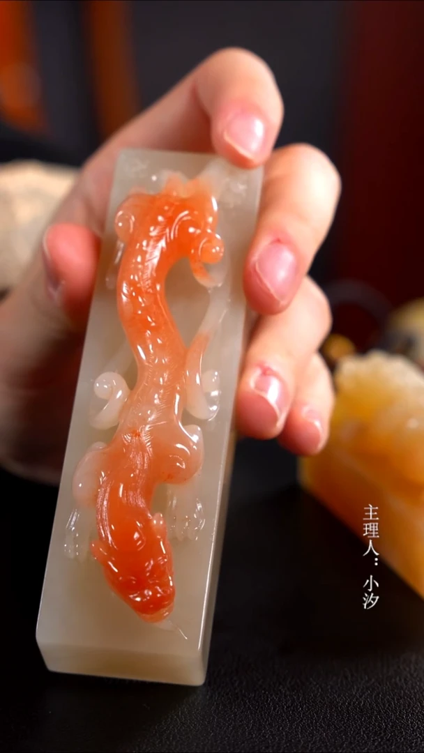 寿山石陈****9寿山石印章