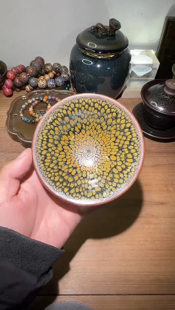 茶盏建阳建盏茶杯一只