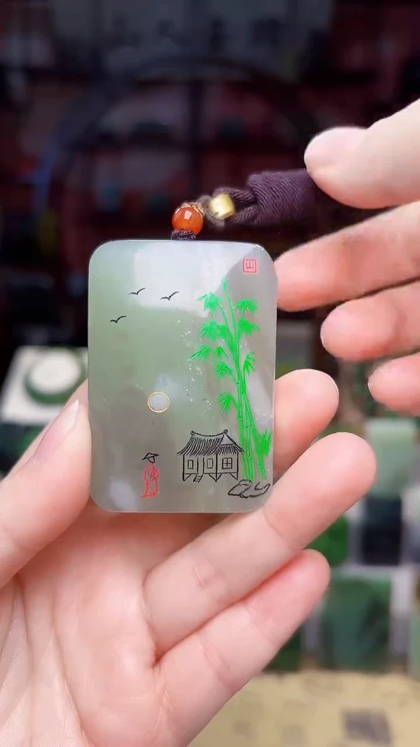 未镶嵌和田玉挂件268