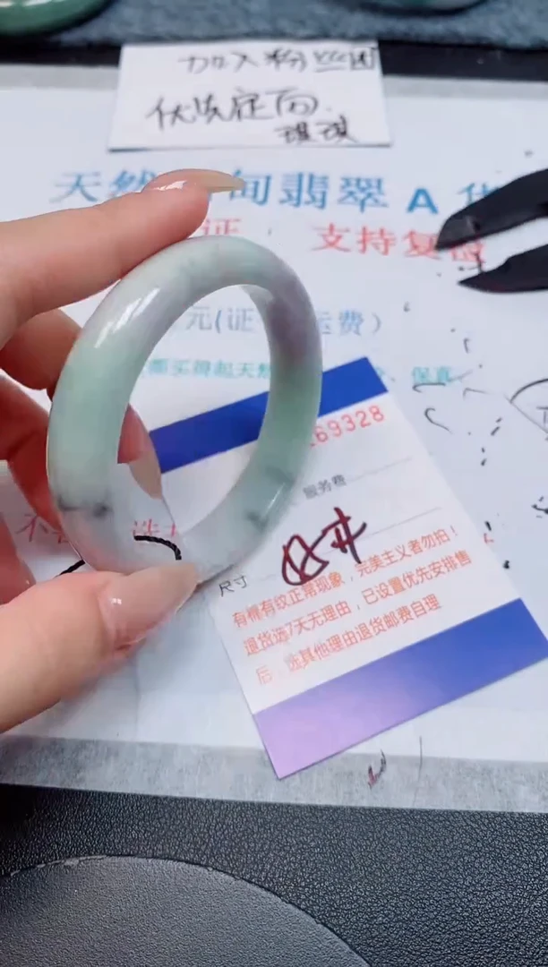 未镶嵌手镯翡翠天然缅甸翡翠169328