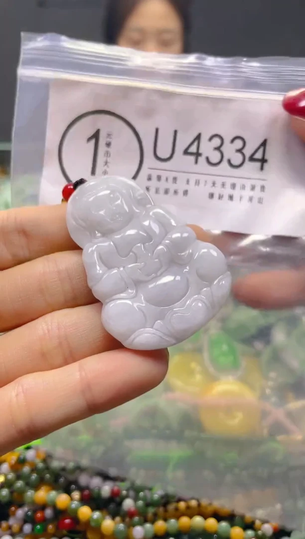颈饰未镶嵌翡翠/U/翡翠A货，一件也是批发价