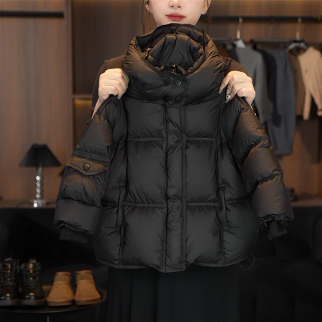 【森叔Kids专属】男女童冬季双倍充绒韩版保暖羽绒服时尚百搭款