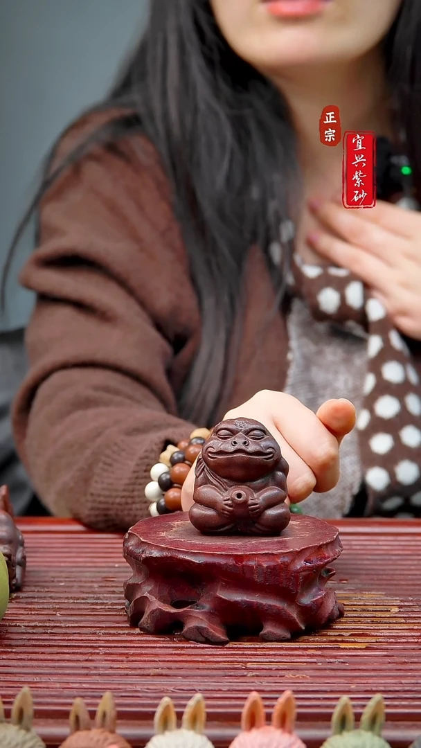 紫砂茶宠宜兴紫砂茶宠摆件