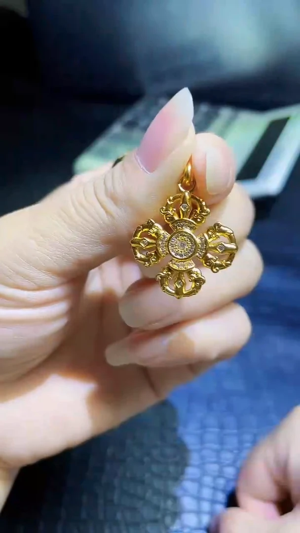无非金属小众设计百搭可落新吊坠2