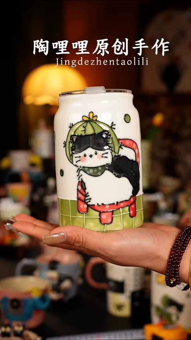 陶哩哩原创手作陶瓷3878