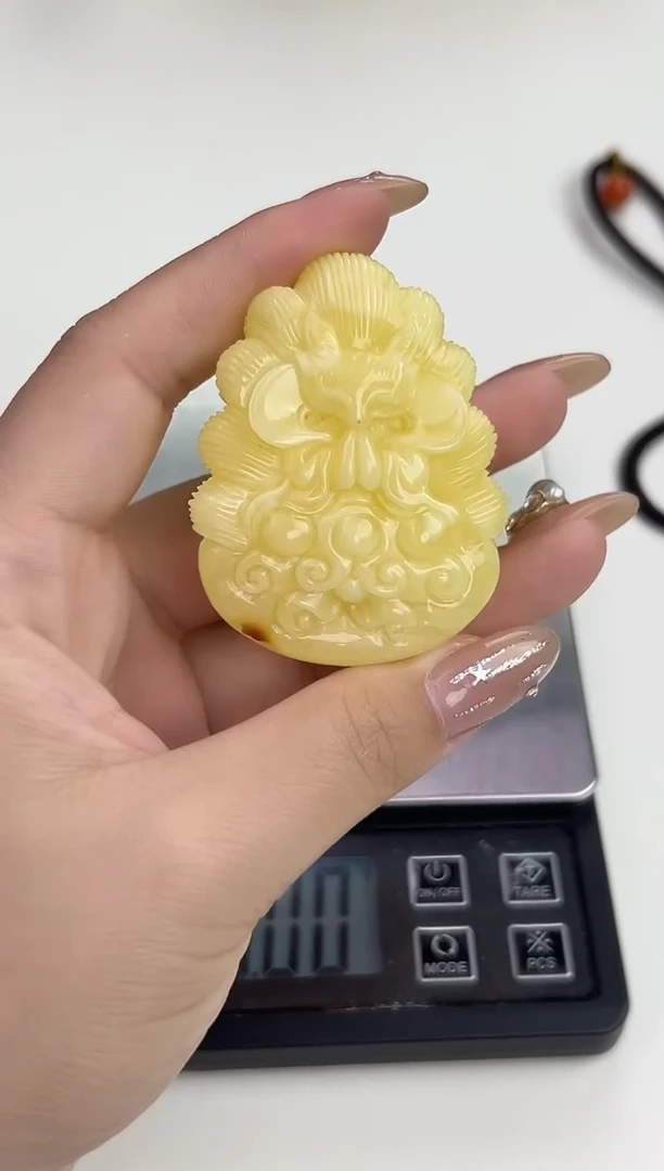 裸石琥珀未镶嵌天然琥珀蜜蜡吊坠