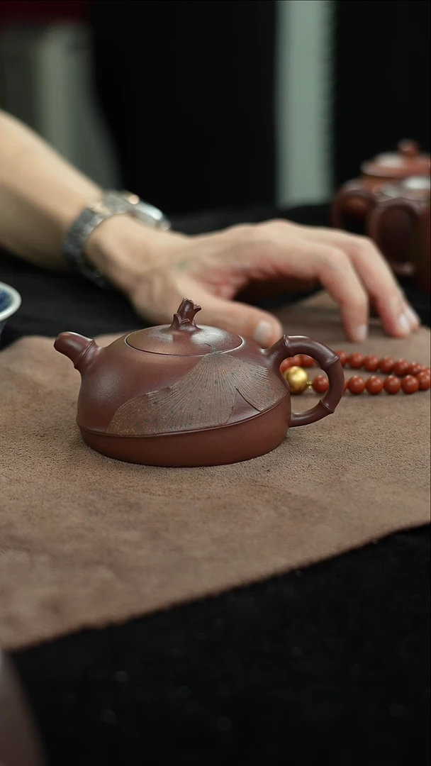 茶壶紫泥董俊峰全手作品