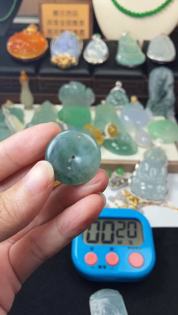 未镶嵌定制翡翠B***e3332毛货不退不换