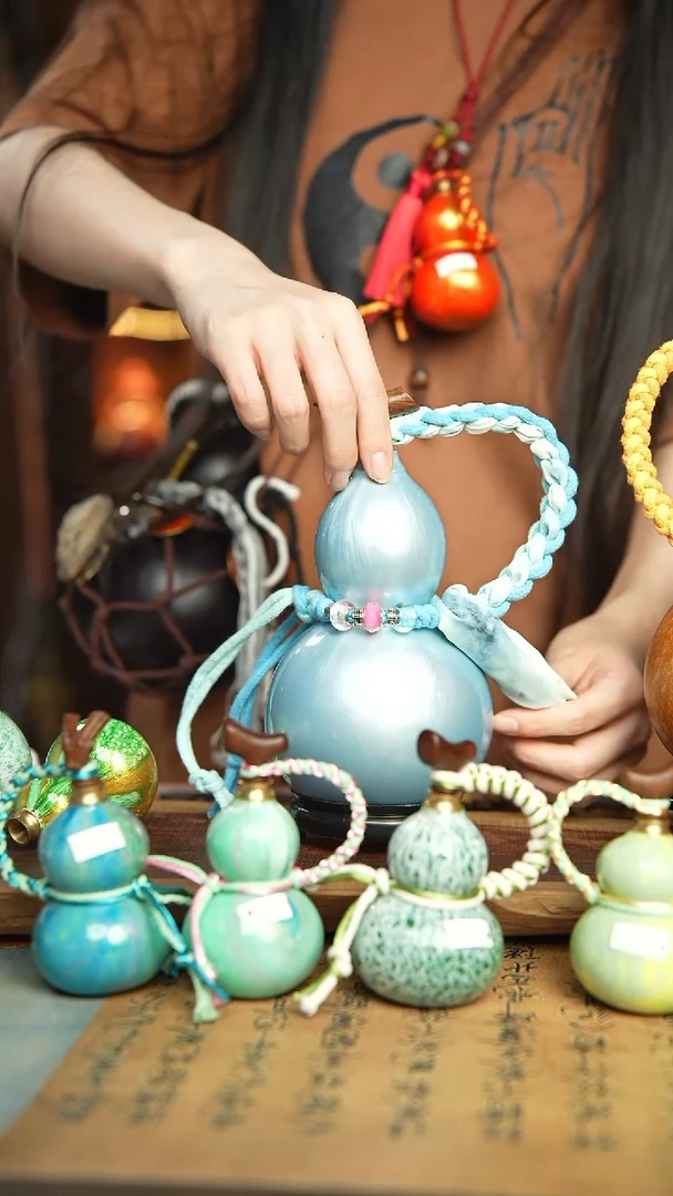 129号500ml左右非遗大漆酒葫芦