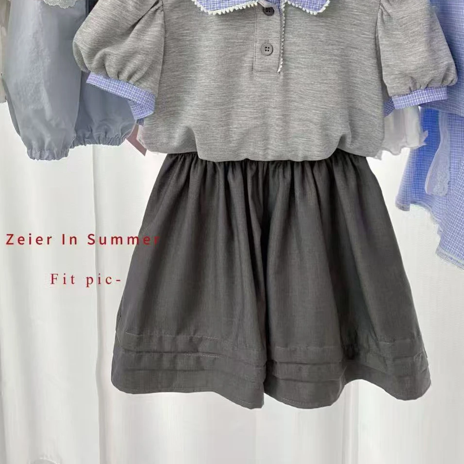 Alice *044* 吱尔zeier 新款女童高级灰裤裙