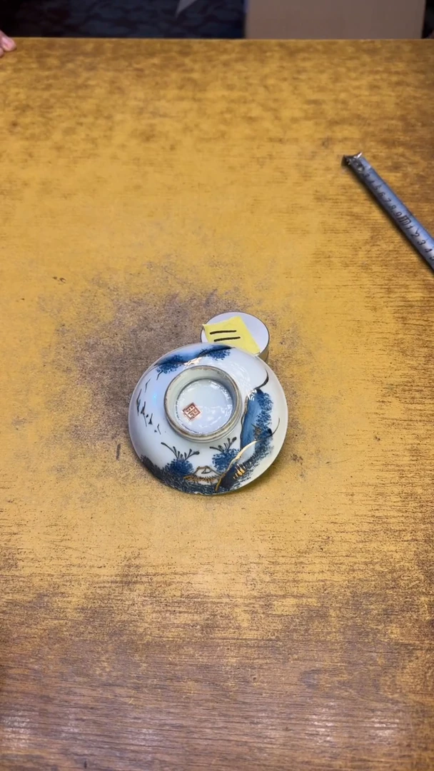 瓷器瓷器瑕疵破破11湿碗